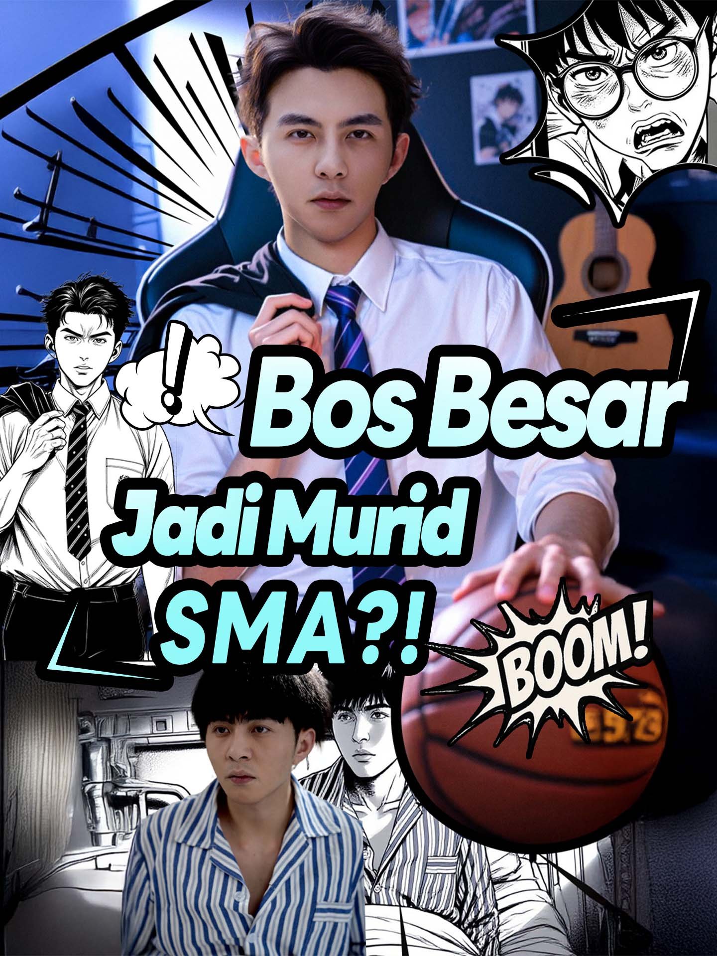 Bos Besar Jadi Murid SMA ?! Sub Indo