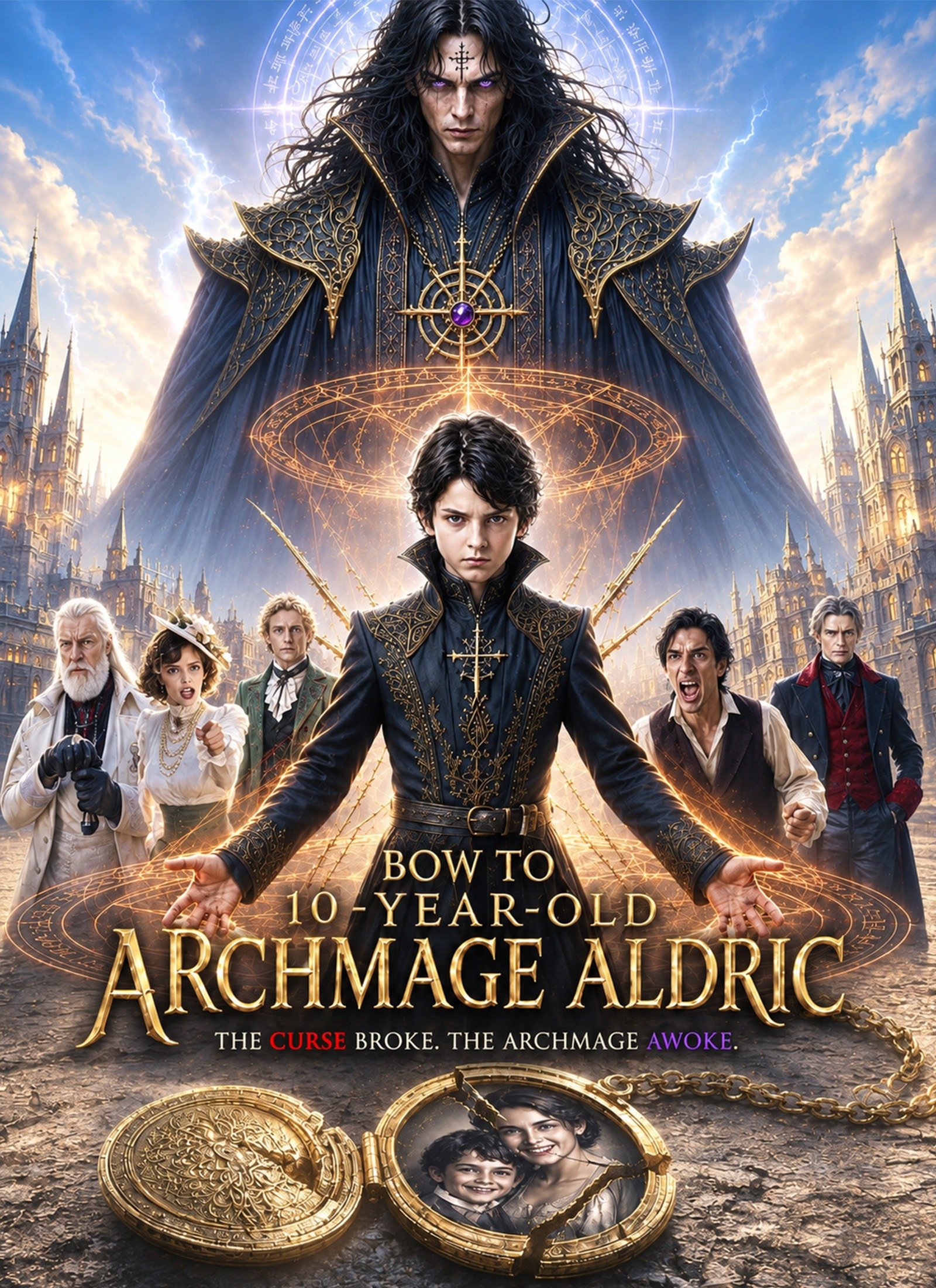 Bow to 10-Year-Old Archmage Aldric Sub Indo