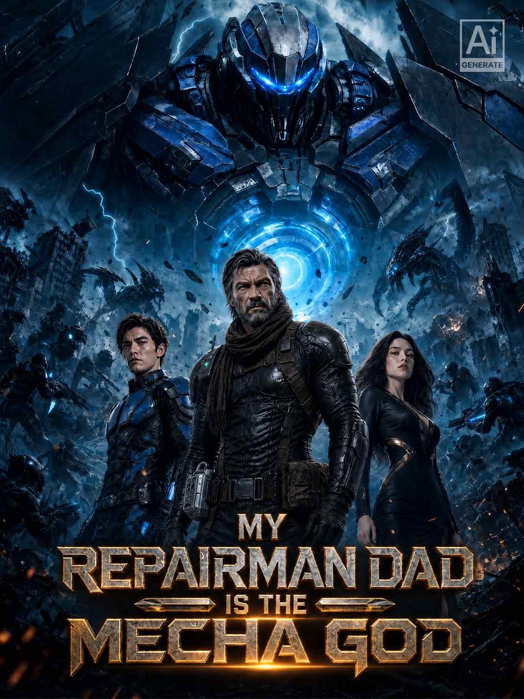 My Repairman Dad Is the Mecha God Sub Indo
