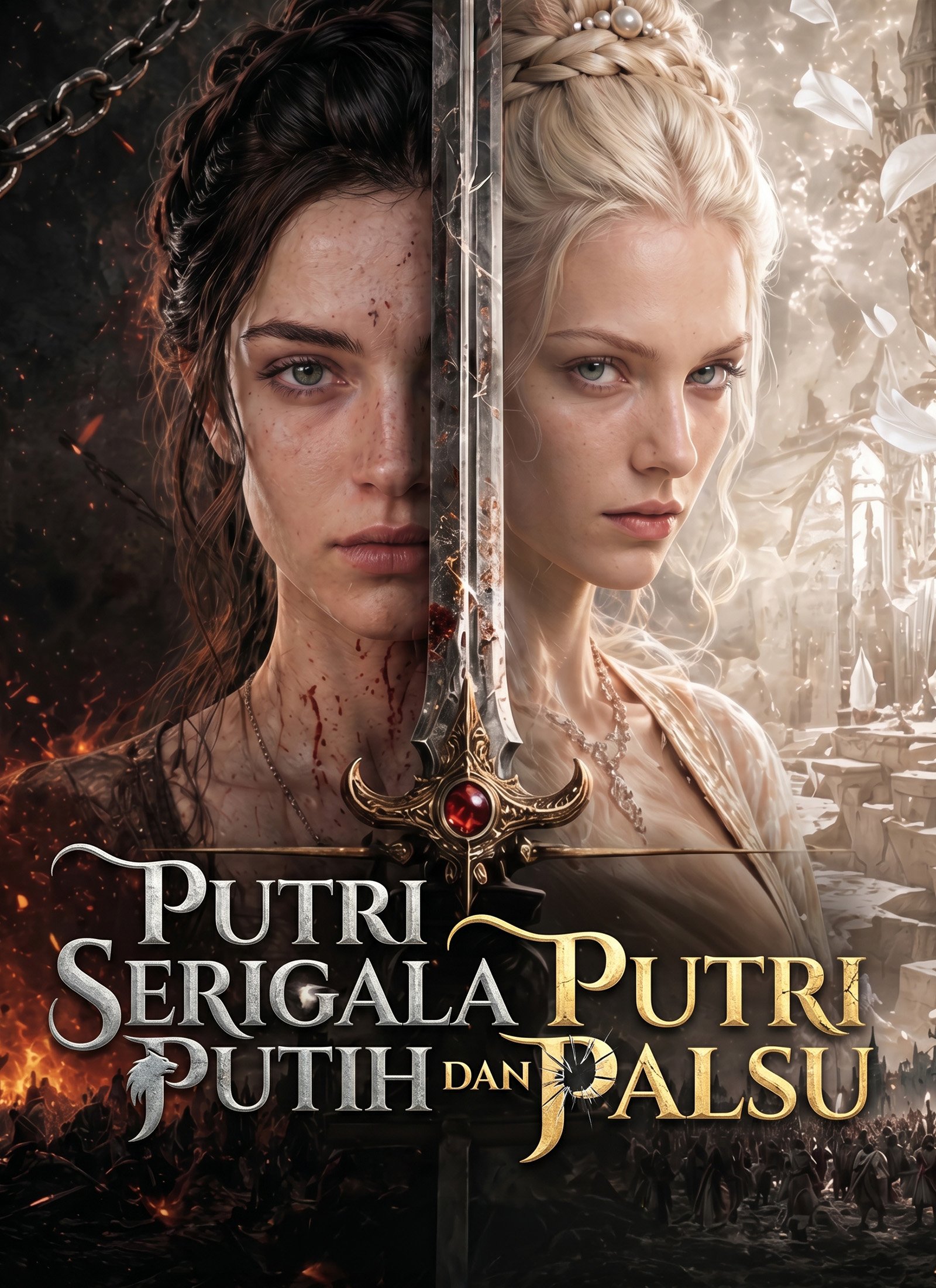 Putri Serigala Putih dan Putri Palsu Sub Indo