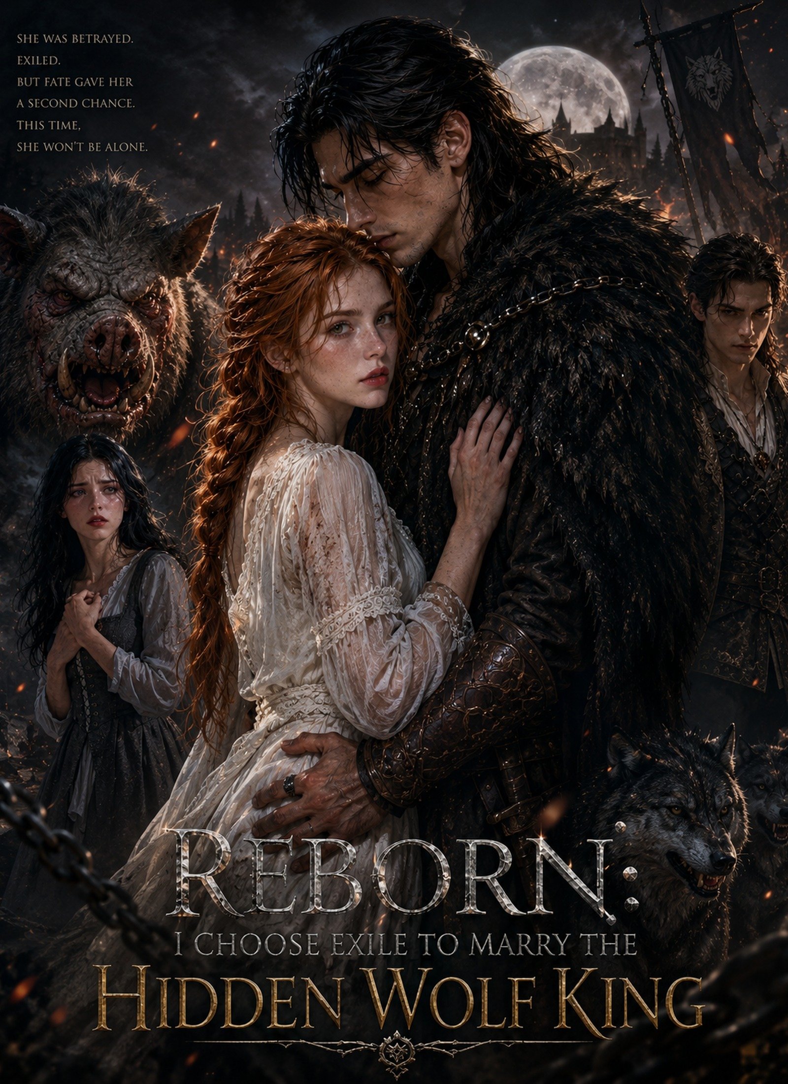 Reborn: I Choose Exile to Marry the Hidden Wolf King Sub Indo