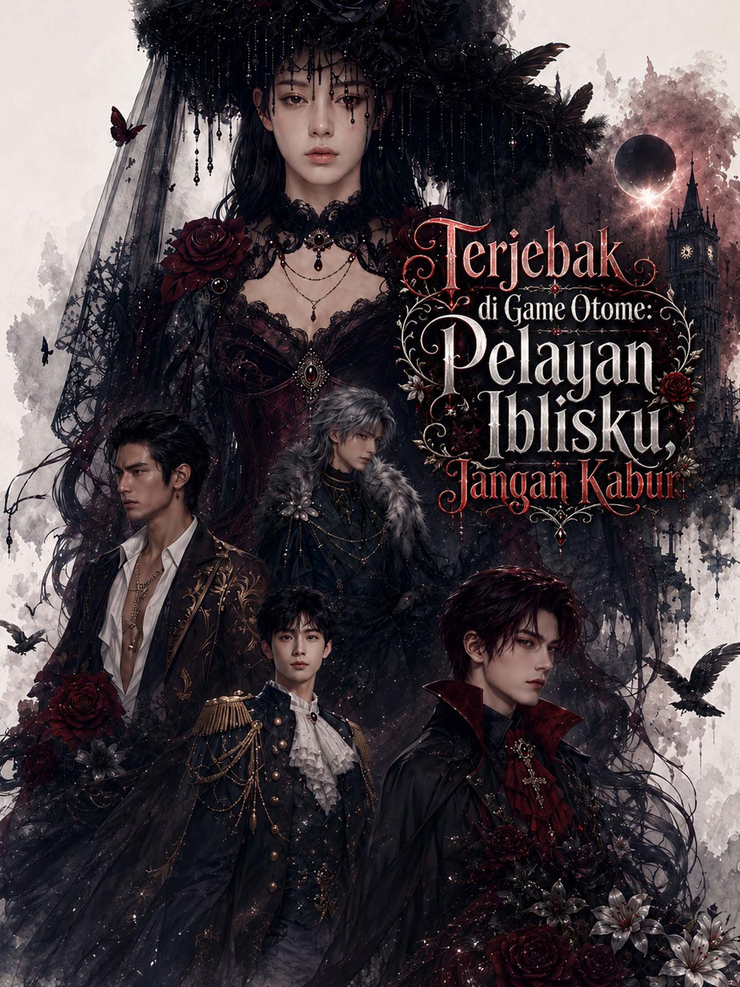 Terjebak di Game Otome: Pelayan Iblisku, Jangan Kabur Sub Indo