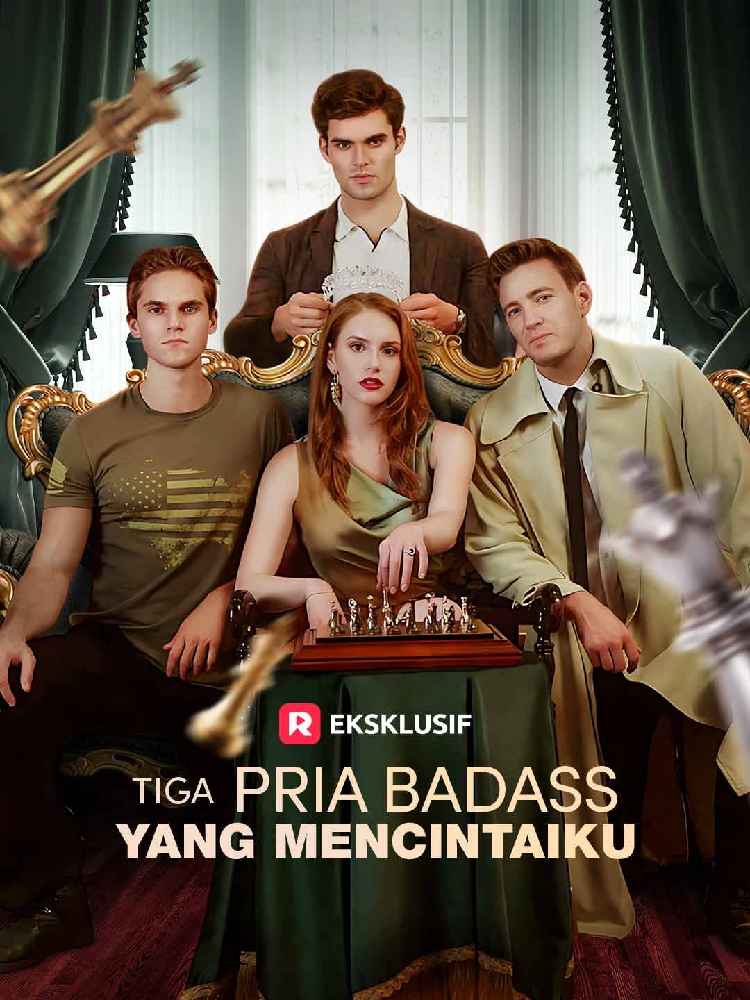 Tiga Pria Badass yang Mencintaiku Episode 5 Sub Indo