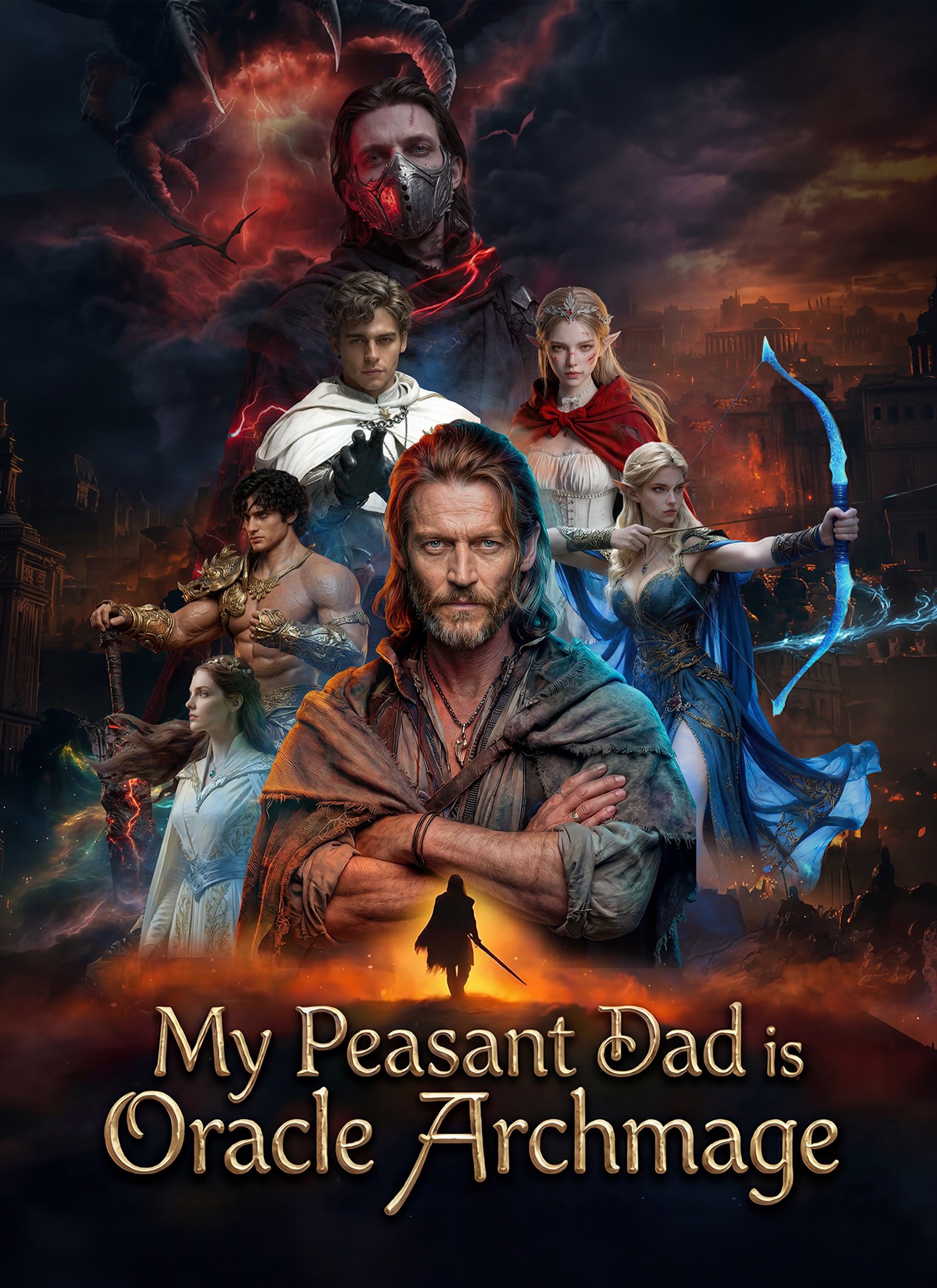 Wait! My Peasant Dad is an Oracle ArchMage Episode 2 Sub Indo